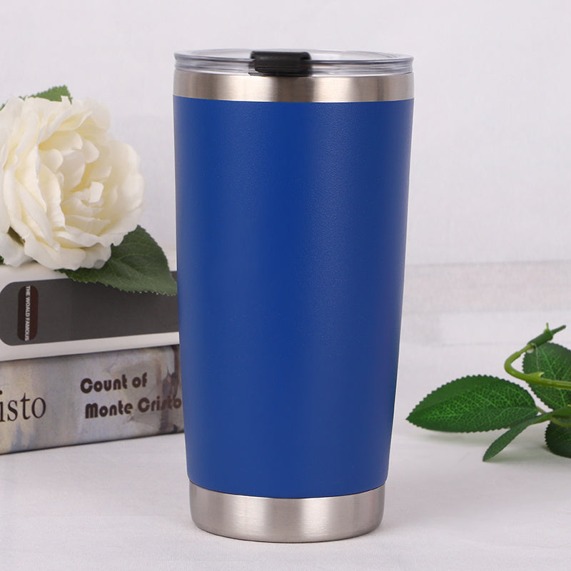 20oz double-layer stainless steel vacuum car mug