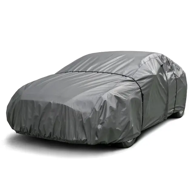 Waterproof SUV Car Cover, Universal Fit for SUV Length 15.4ft to 15.9ft, All Weather, Snowproof, UV