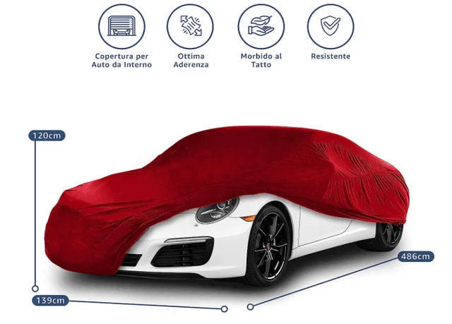 Waterproof SUV Car Cover, Universal Fit for SUV Length 15.4ft to 15.9ft, All Weather, Snowproof, UV