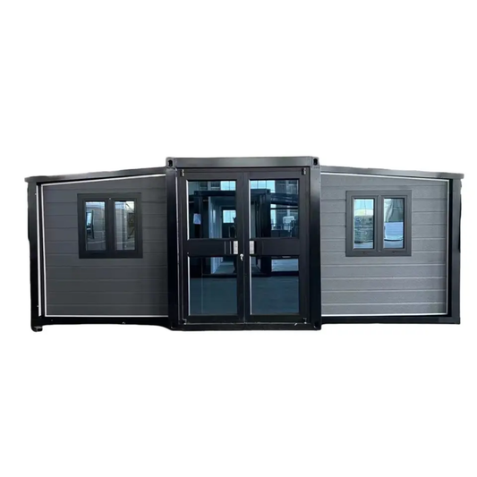 20 FT / 40 FT 2 Bedroom Foldable Expandable Container Prefab Home Tiny House - Portable, Modular, and Eco-Friendly