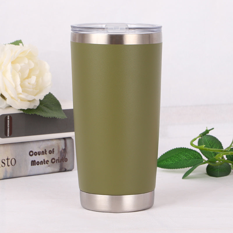 20oz double-layer stainless steel vacuum car mug