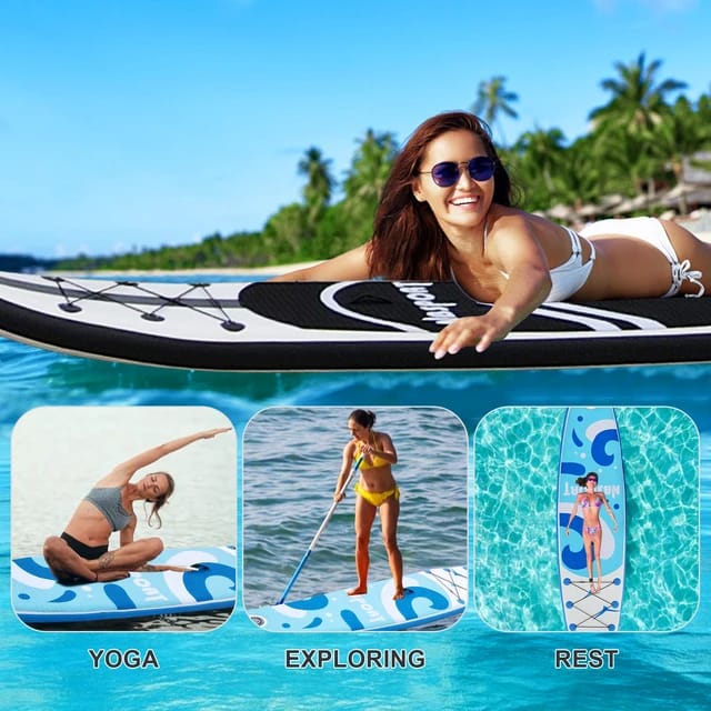 Customization Support Standup Paddle Board on Stock Adults Inflatable Durable Sup Surfing Board with accessories