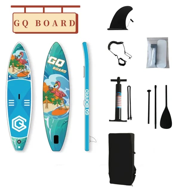 Customization Support Standup Paddle Board on Stock Adults Inflatable Durable Sup Surfing Board with accessories