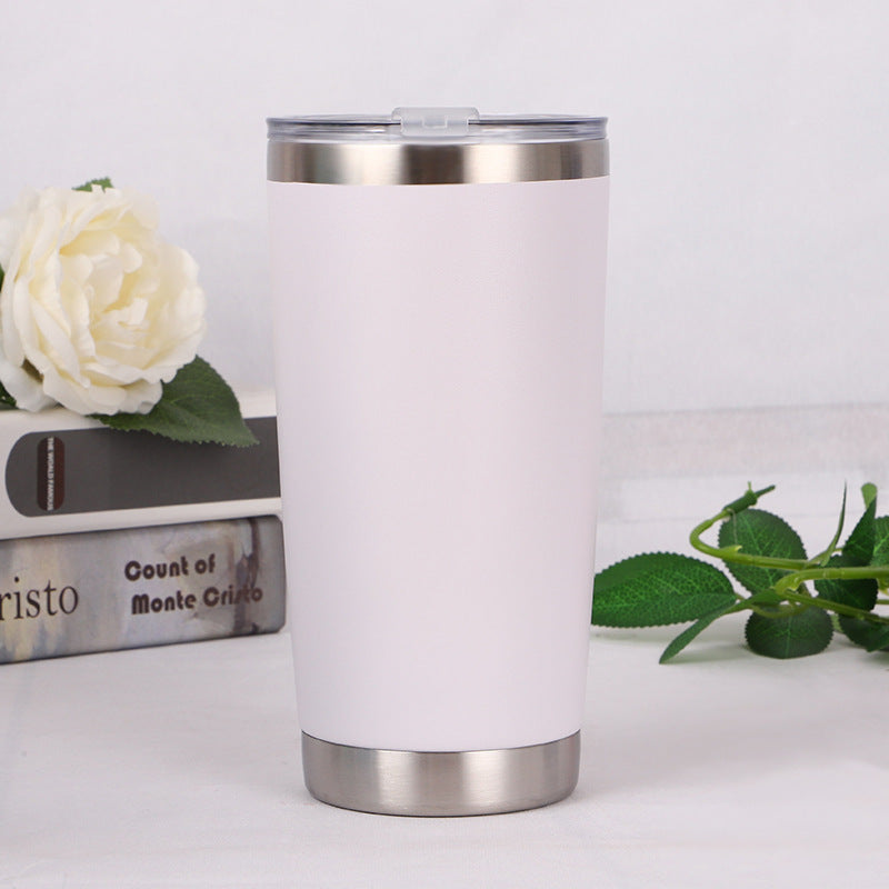 20oz double-layer stainless steel vacuum car mug