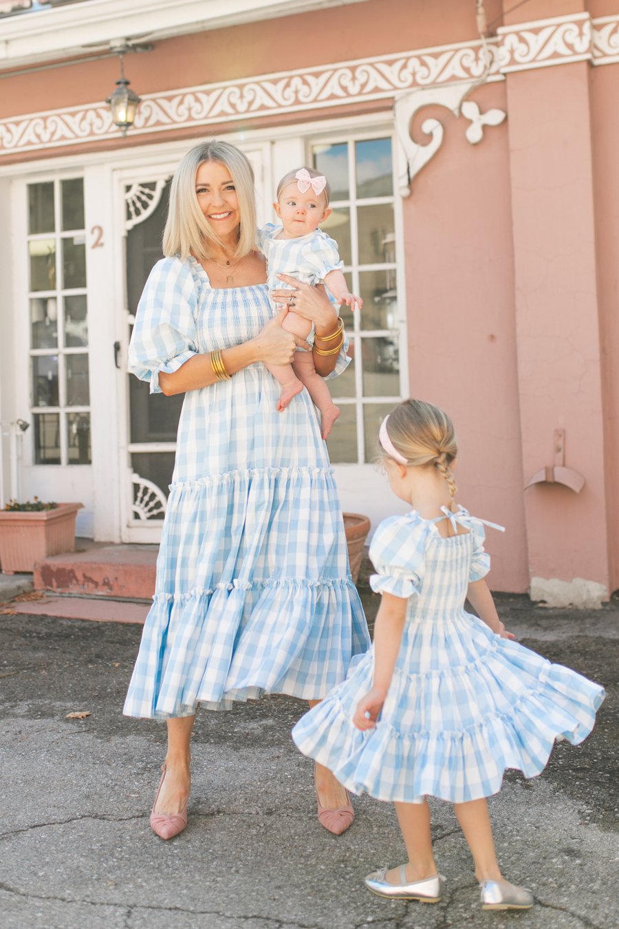 Women Fashion Mother-daughter Parent-child Dress