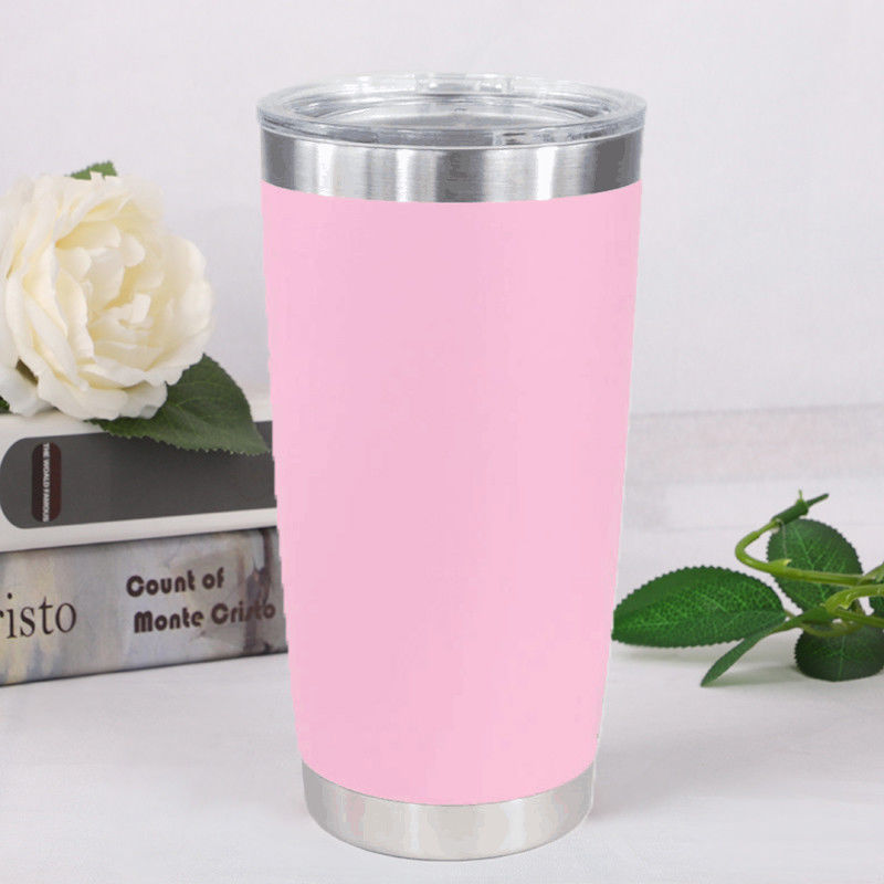 20oz double-layer stainless steel vacuum car mug