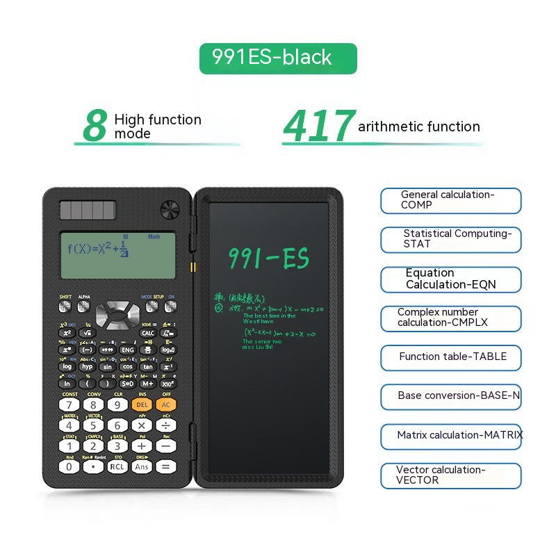 Tablet Learning Function Calculator  Foldable Desk Scientific Calculators