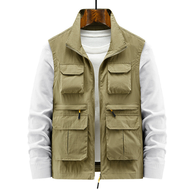 Vest Multi-pocket Outdoor Waistcoat