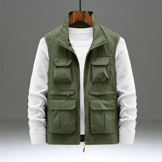 Vest Multi-pocket Outdoor Waistcoat