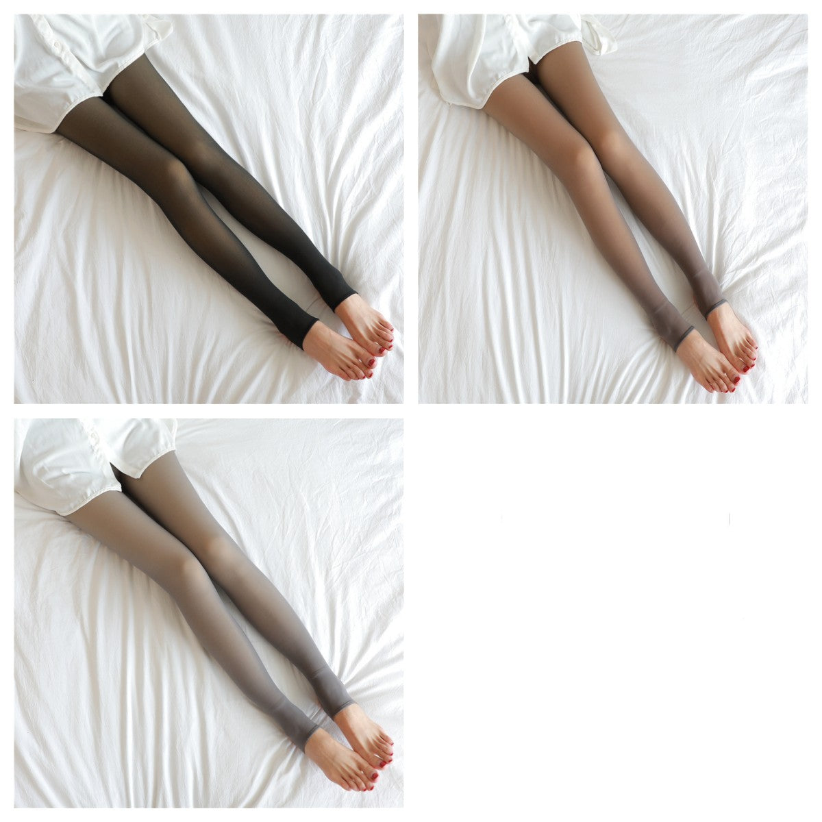 Women plus Size Leggings Winter Warm Fleece Pantyhose