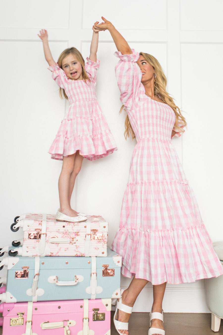 Women Fashion Mother-daughter Parent-child Dress