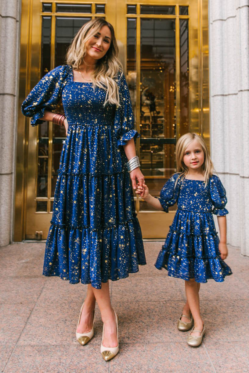 Women Fashion Mother-daughter Parent-child Dress