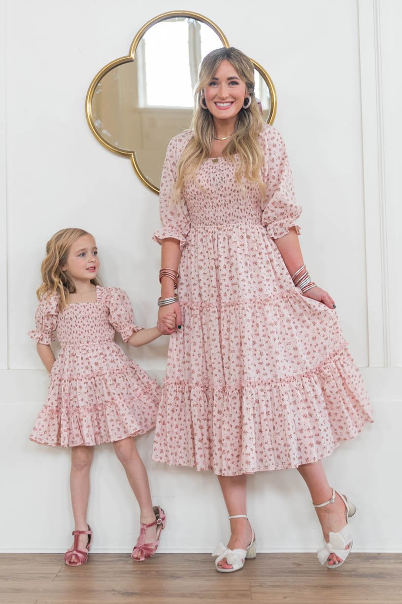 Women Fashion Mother-daughter Parent-child Dress