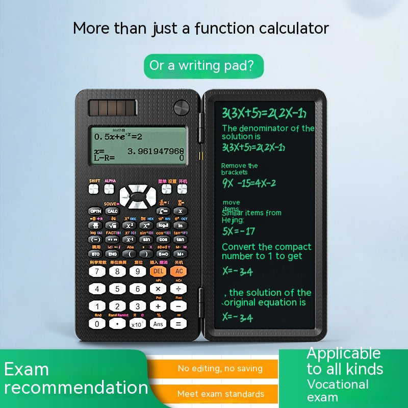 Tablet Learning Function Calculator  Foldable Desk Scientific Calculators